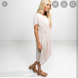 light gray bridesmaids dress